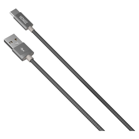 YCU 302 GY kabel USB A 2.0 / C 2m YENKEE