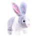HračkyZaDobréKačky Tomido interaktivní plyšák králík šedý