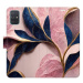 iSaprio Flip pouzdro Pink Leaves pro Samsung Galaxy A71