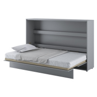Jednolůžková sklápěcí postel BED CONCEPT 2 šedá, 120x200 cm