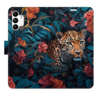 iSaprio Flip pouzdro Flower Jaguar 02 pro Samsung Galaxy A04s