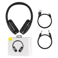 Sluchátka Baseus Encok Wireless headphone D02 Pro, black (6932172611705)