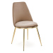 HALMAR Designová židle GLAMOUR K460 béžová