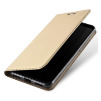 Flipové pouzdro Dux Ducis Skin pro Samsung Galaxy S20 Ultra, zlatá