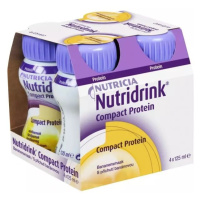 NUTRIDRINK Compact Protein Banán perorální roztok 4 x 125 ml