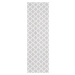 Světle šedý běhoun Zala Living Elegance, 50 x 150 cm