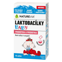 NatureVia Laktobacílky baby 10 sáčků