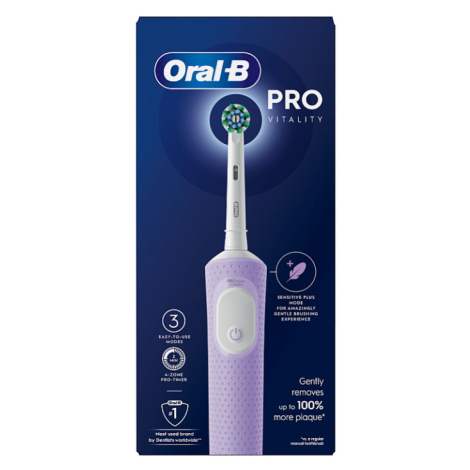 Oral-B Vitality Pro Fialový Elektrický Zubní Kartáček