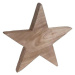 H&L Dřevěná dekorace Star, 38cm