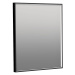Zrcadlo Naturel 60x70 cm hliník černá ALUZ6070CLEDP