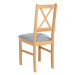 Jídelní židle NILA 10 dub stirling/béžová
