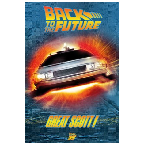 Plakát Back to the Future - Great Scott!
