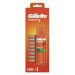 Gillette Fusion5 náhradní hlavice 8 ks  Fusion gel na holení 200 ml dárková sada