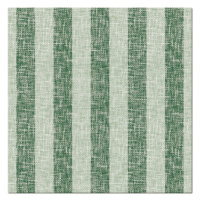 PAW - Ubrousky AIRLAID L 40x40cm Linen Stripes Green