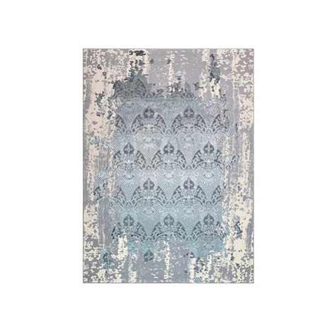 Dywany Łuszczów Kusový koberec Core W3824 Ornament Vintage cream / grey and blue 120 × 170