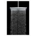 kielle 20118SE1 - Hlavová sprcha 360 x 240 mm, 1 proud, sprchové rameno 430 mm, chrom/černá