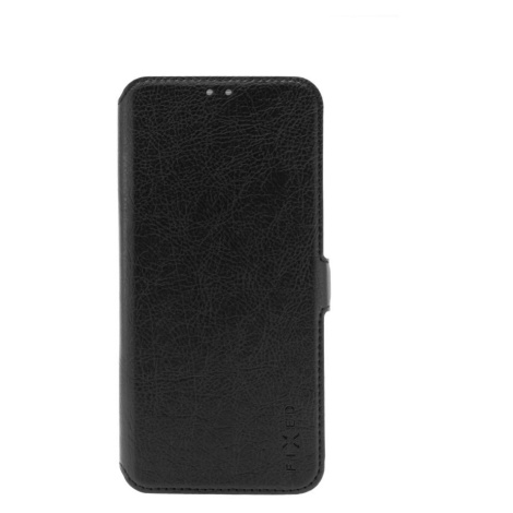 Tenké flipové pouzdro FIXED Topic pro Xiaomi Redmi A3, černá