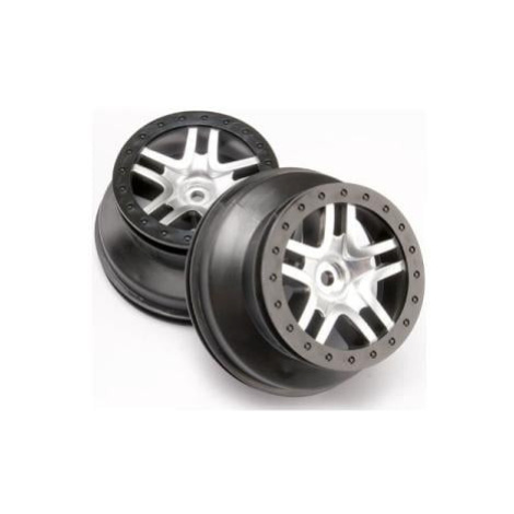 Traxxas disk 2.2/3.0" SCT Split-Spoke saténový-černý (2)