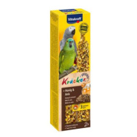 Vitakraft Bird Kräcker parrot African honey tyč 2ks