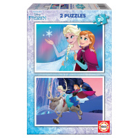 Dětské puzzle Frozen Educa 2x20 dílů 16847