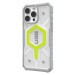 UAG Pathfinder Clear Magsafe kryt iPhone 16 Pro Max Active Neon