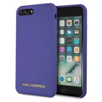 Kryt Karl Lagerfeld iPhone 7/8 Plus hardcase purple Silicone (KLHCI8LSLVOG)