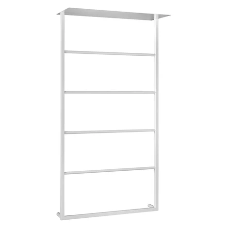 Sapho SKA nástěnný sušák ručníků s policí 604x1184x252mm, bílá mat