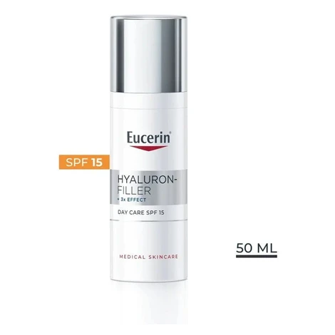 Eucerin Hyaluron-filler + 3xEffect denní krém normální/smíšená pleť SPF15 50ml