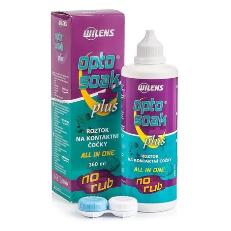 Optosoak Plus Roztok Na Kontaktní čočky 360ml