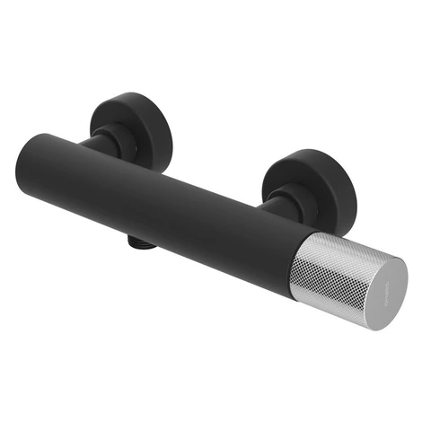 ULTRATAP nástěnná sprchová baterie, černá mat/chrom UT011TBC Sapho