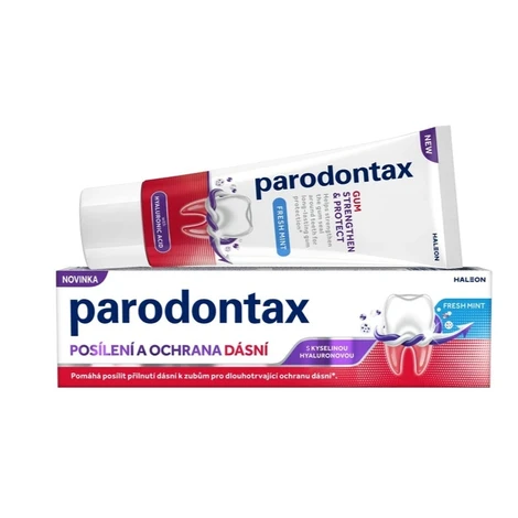 Parodontax Posílení a ochrana dásní zubní pasta s kys. hyaluronovou 75ml (Fresh Mint)
