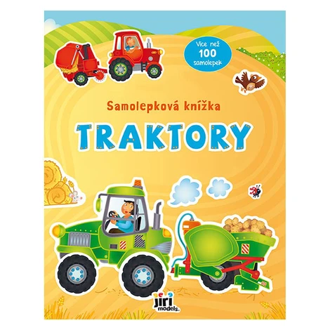 Knížka samolepková traktory JM - Jiří Models