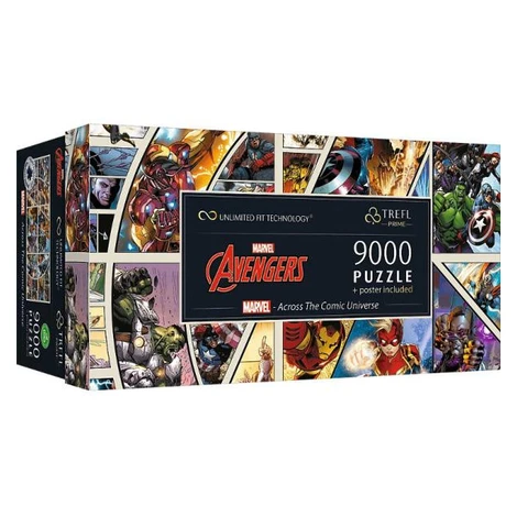 Trefl Puzzle 9000 dílků Marvel Across The Comic Universe