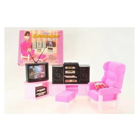 Barbie Glorie obývací stěna pro panenky typu