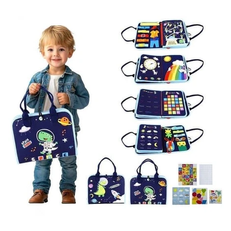 2Kids Toys Senzorická busy kniha Vesmír