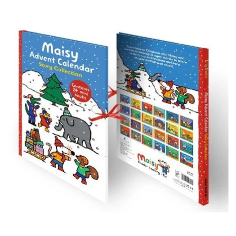 Maisy Advent Calendar Story Collection, Count down to Christmas with 24 mini books – the perfect