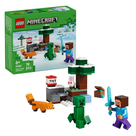 LEGO® Minecraft® 21583 Steve a dobrodružství v tajze