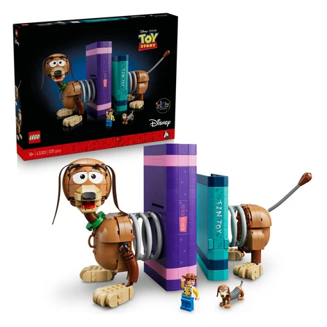 LEGO® | Disney a Pixar 43301 Knižní zarážky: Slinky z filmu Toy Story - LEGO® Disney™