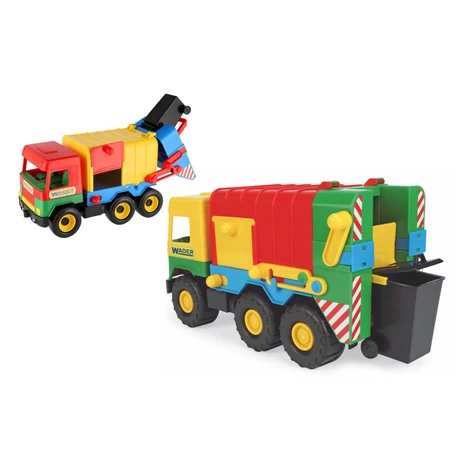 Auto middle Truck popelář Wader Teddies