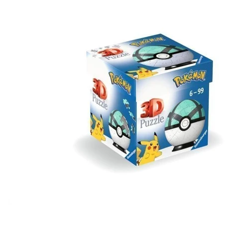 3D Puzzle-Ball: Pokémon Net Ball 54 dílků RAVENSBURGER