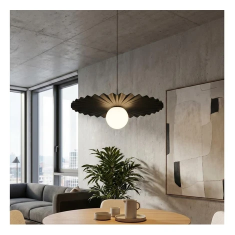 EMIBIG Lustr na lanku UMBRA 1xG9/8W/230V černá 1726/1