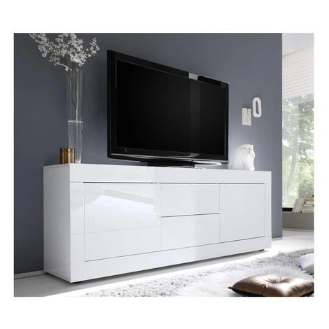 MC Akcent Komoda NERILA 210x66x43 cm bílá 8024963417417