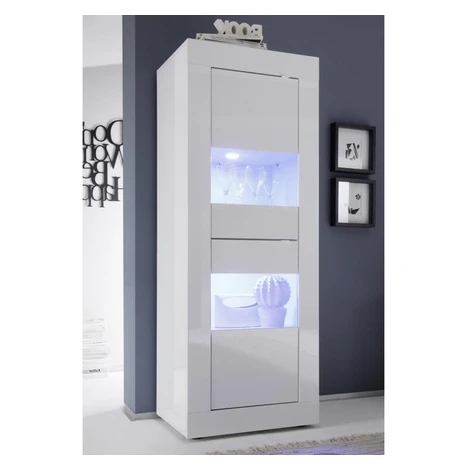 MC Akcent Komoda NERILA 61x162x43 cm bílá 8024963177533