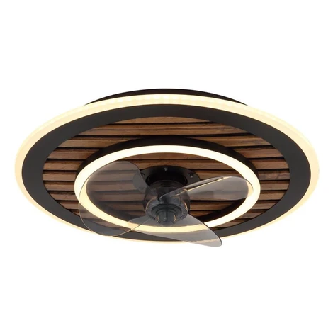 Globo 03668 -LED Stm stropní látor TREVINO LED/36W/230V 2700-6000K černá+DO 03668