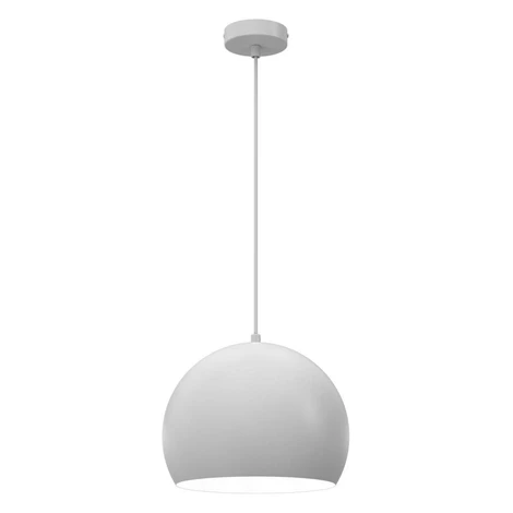 Lustr na lanku SOOL 1xE27/15W/230V pr. 27 cm bílá 1244