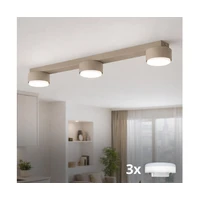 Brilagi - LED Bodové svítidlo MONO 3xGX53/13W/230V béžová 90-005B