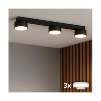 Brilagi - LED Bodové svítidlo MONO 3xGX53/13W/230V černá 89-005B