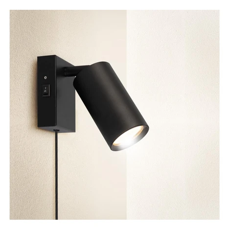 WO3002-B - Nástěnné svítidlo CELE 1xGU10/30W/230V černá WO3002-B