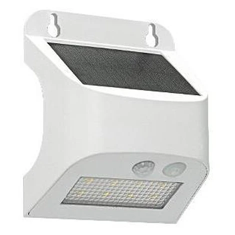 LED Solární nástěnné svítidlo se sen SOLTO LED/3W/3,7V 4000K IP54 1200 mAh bílá OE-STSR34-10