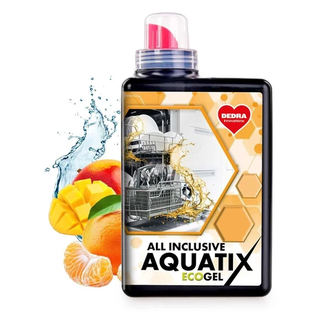 AQUATIX | gel do myčky nádobí | 55 mytí | ALL INCLUSIVE účinek